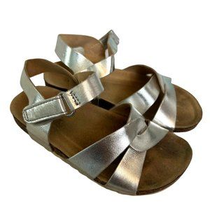 ZARA Kids silver sandals Size 24